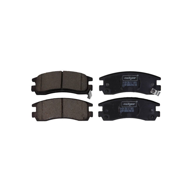 MAXGEAR 19-1390 Pastillas de freno trasero para Impala Seville Regal Sintra Deville Alero Eldorado