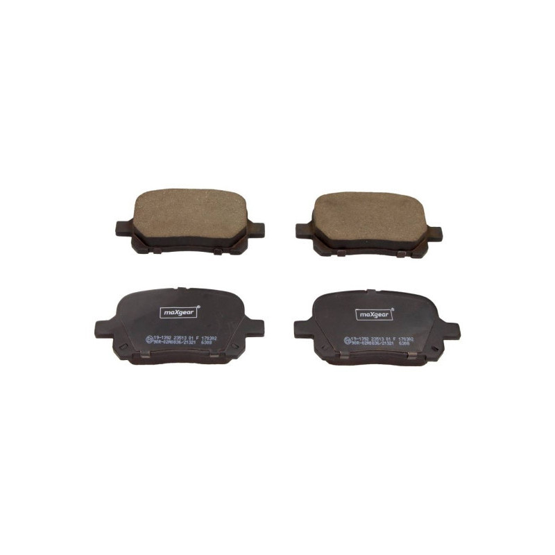 MAXGEAR 19-1392 Brzdové destičky přední pro Camry Previa Harrier RX