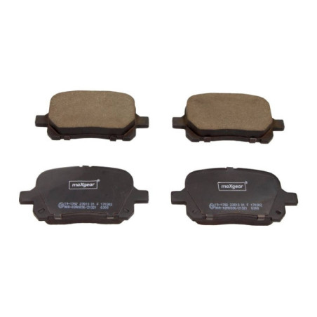 MAXGEAR 19-1392 Brzdové platničky predné pre Camry Previa Harrier RX