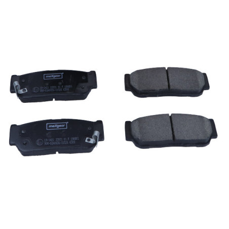 MAXGEAR 19-1421 Bremsbeläge Hinten für Rodius Rexton Sorento Kyron Stavic