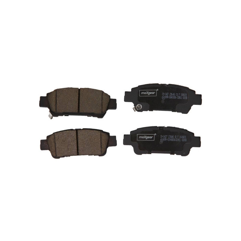 MAXGEAR 19-1427 Pastiglie freno posteriore per Avensis Verso Alphard Previa Sienna
