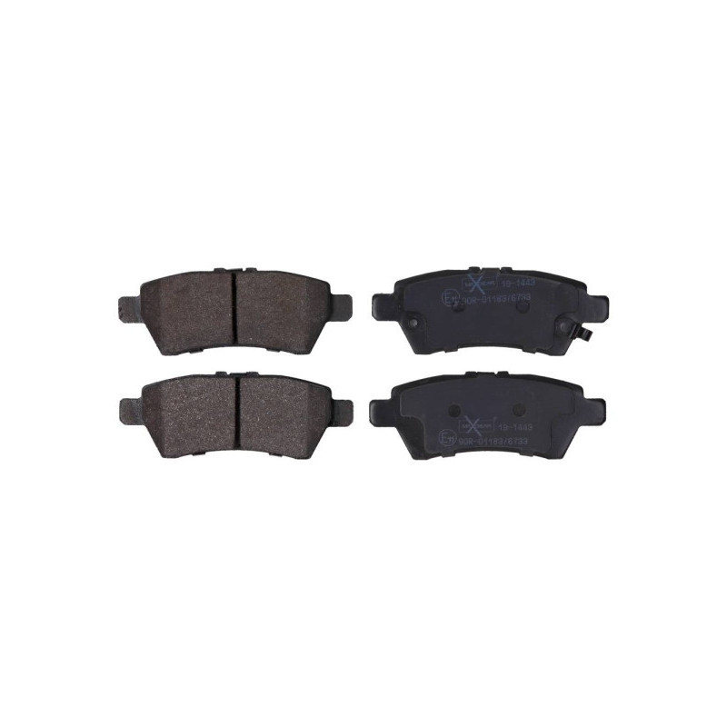 MAXGEAR 19-1443 Bremsbeläge Hinten für NP300 Pathfinder Xterra