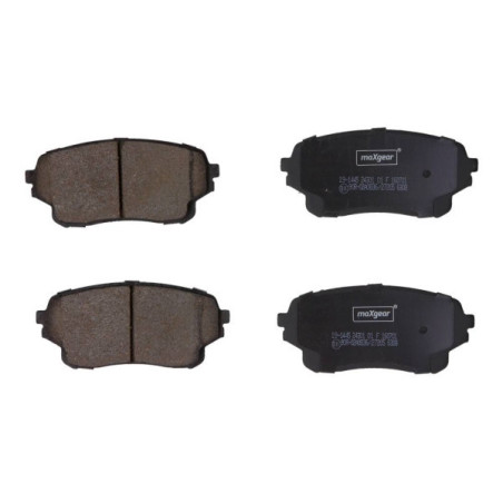 MAXGEAR 19-1445 Klocki hamulcowe przód dla
