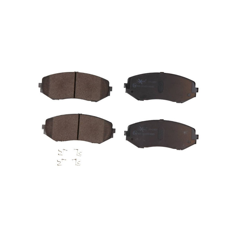 MAXGEAR 19-1457 Brzdové platničky predné pre