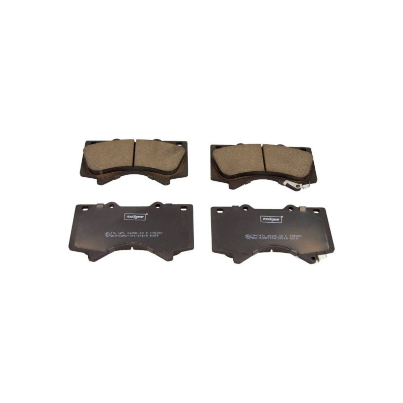 MAXGEAR 19-1471 Brake Pads Set Front for Land Cruiser Sequoia Tundra LX XG