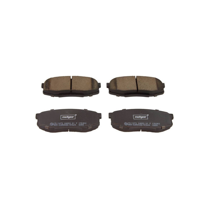 MAXGEAR 19-1473 Brake Pads Set Rear for Land Cruiser Sequoia Tundra LX XG