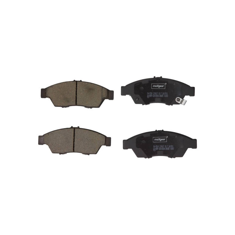 MAXGEAR 19-1518 Brzdové platničky predné pre Suzuki Liana