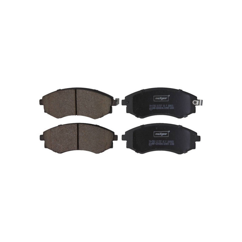 MAXGEAR 19-1763 Brake Pads Set Front for Lantra Korando Sonata Elantra Musso Coupe Accent Marcia 599