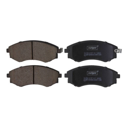 MAXGEAR 19-1763 Brzdové destičky přední pro Lantra Korando Sonata Elantra Musso Coupe Accent Marcia