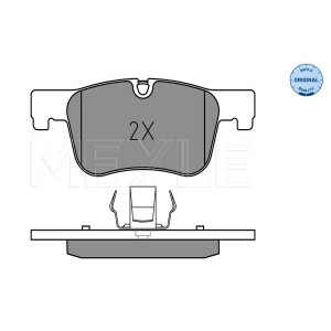 MEYLE 025 255 0618 Brzdové platničky predné pre BMW 3 4 1