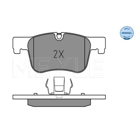 MEYLE 025 255 0618 Brake Pads Set Front for BMW 3 4 1