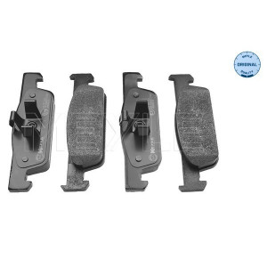 MEYLE 025 257 0217 Brzdové destičky přední pro Logan Sandero Fortwo Clio Forfour Twingo Thalia