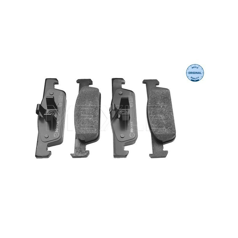 MEYLE 025 257 0217 Pastillas de freno delantero para Logan Sandero Fortwo Clio Forfour Twingo Thalia