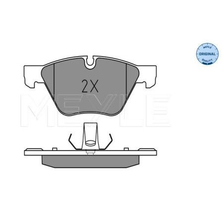 MEYLE 025 246 9719 Brake Pads Set Front for BMW 5