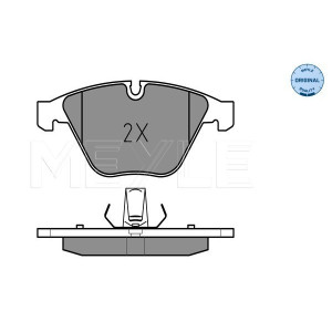 MEYLE 025 241 6120 Brzdové platničky predné pre BMW 3 X1 Z4
