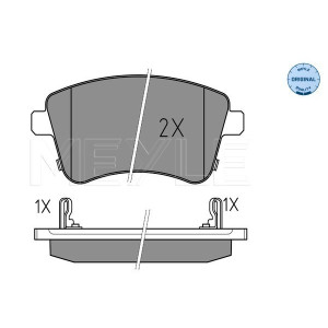 MEYLE 025 251 8419/W Pastillas de freno delantero para Kia Venga