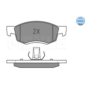 MEYLE 025 246 7318 Brake Pads Set Front for Logan