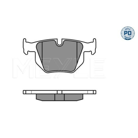 MEYLE 025 235 5017/PD Klocki hamulcowe tył dla BMW 3 X1