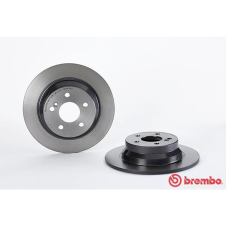 POSTERIORE Disco freno Mercedes CLS E BREMBO 08.9584.11