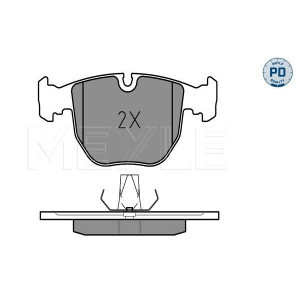 MEYLE 025 214 8619/PD Brake Pads Set Front for BMW 5 X5 7 X3