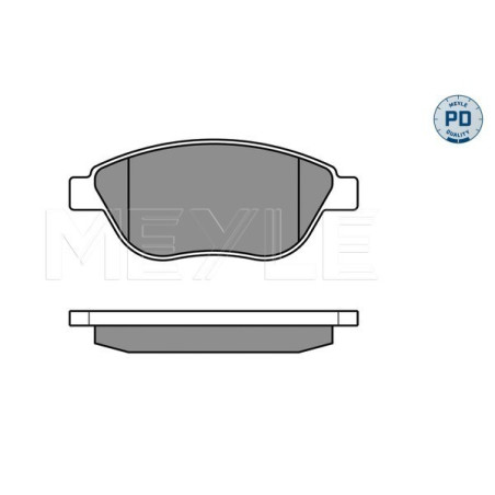 MEYLE 025 239 8119/PD Brake Pads Set Front for 500L Corsa Corsavan