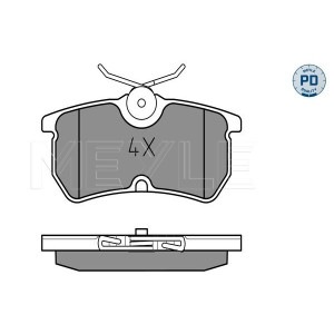 MEYLE 025 233 5314/PD Klocki hamulcowe tył dla Ford Focus Fiesta