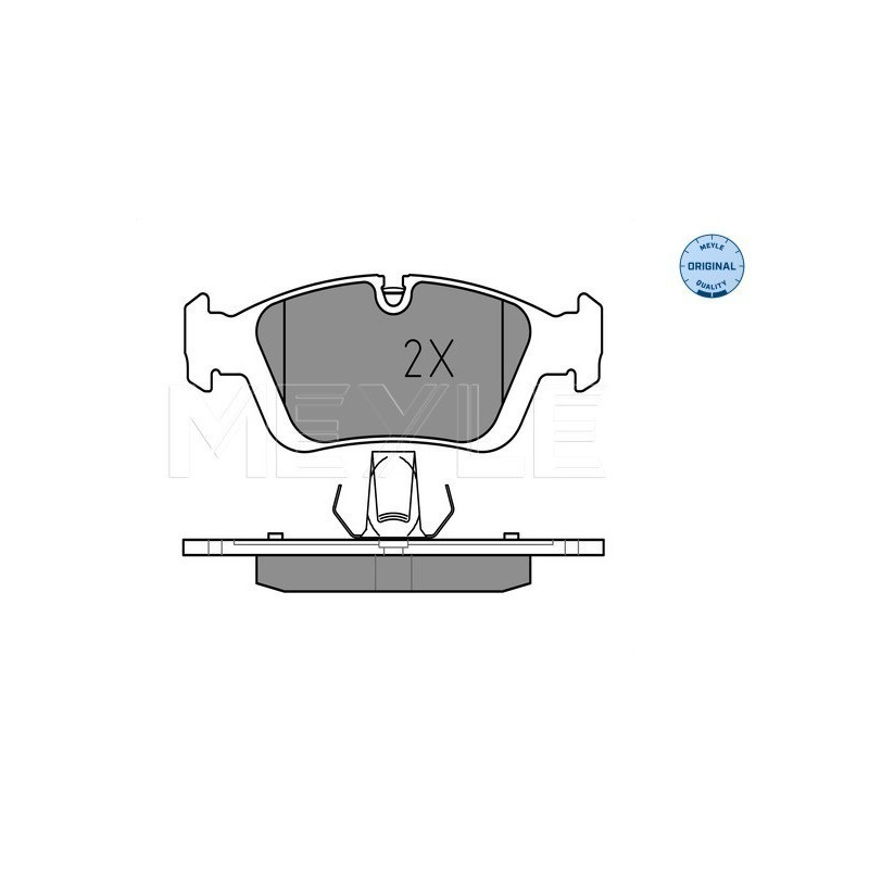 MEYLE 025 232 8717 Plaquettes de frein avant pour BMW 3 Z3 Z4