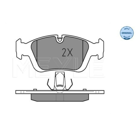 MEYLE 025 232 8717 Pastiglie freno anteriore per BMW 3 Z3 Z4