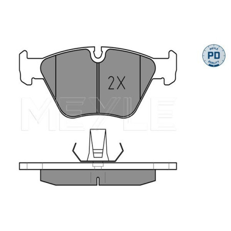MEYLE 025 219 9020/PD Brake Pads Set Front for BMW 5