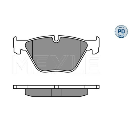 MEYLE 025 233 1320/PD Bremsbeläge Vorne für BMW 3 X1