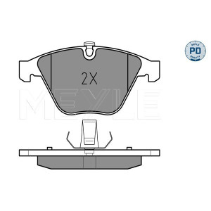 MEYLE 025 233 4720/PD Pastillas de freno delantero para BMW 5 7 6 3 1