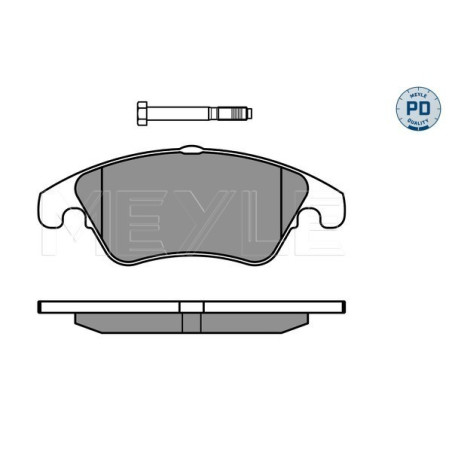 MEYLE 025 243 1019/PD Pastillas de freno delantero para Mercedes E C CLS SLK SLC