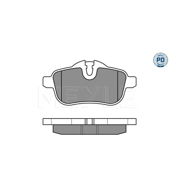 MEYLE 025 245 5918/PD Pastiglie freno posteriore per BMW Z4