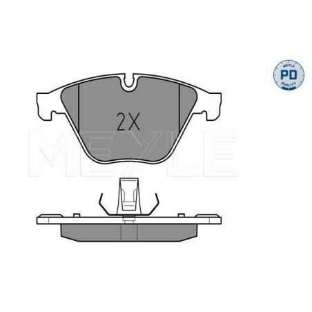 MEYLE 025 246 8820/PD Klocki hamulcowe przód dla BMW 5 6