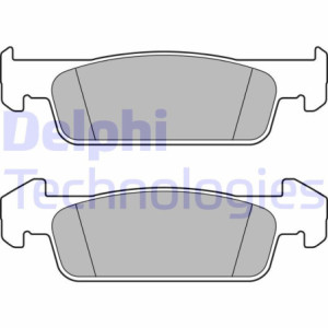 DELPHI LP2663 Plaquettes de frein Avant pour