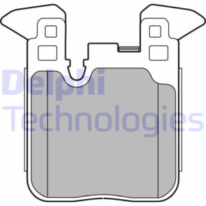 DELPHI LP2660 Pastillas de freno Trasero para