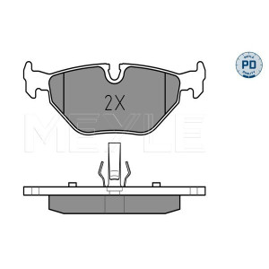 MEYLE 025 219 3417/PD Pastillas de freno trasero para 3 9-5 75 Z4 ZT