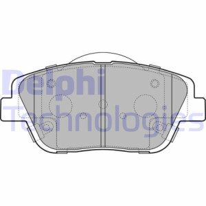DELPHI LP2688 Brzdové platničky Predné pre