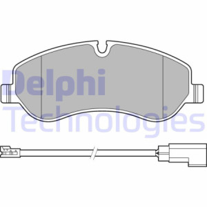 DELPHI LP2661 Pastillas de freno Delantero para