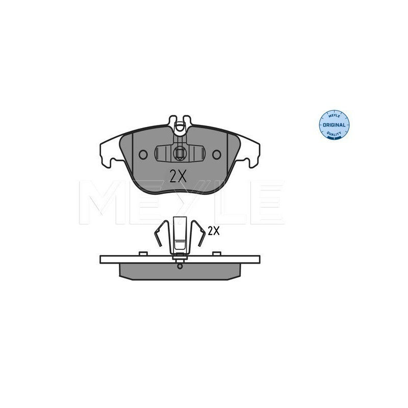 MEYLE 025 242 5418 Pastiglie freno posteriore per Mercedes GLK