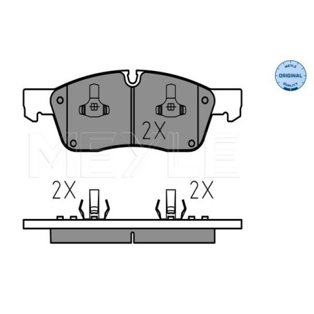 MEYLE 025 251 9021 Brake Pads Set Front for