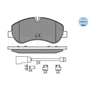 MEYLE 025 256 0217 Pastillas de freno delantero para Ford Transit