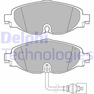 DELPHI LP2698 Brzdové platničky Predné pre