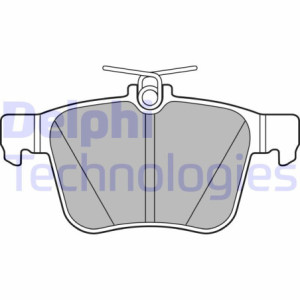 DELPHI LP2697 Pastiglie freno Anteriore per