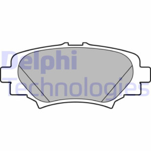 DELPHI LP2702 Pastiglie freno Posteriore per