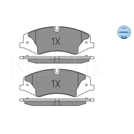 MEYLE 025 250 2119 Brake Pads Set Front for Land Rover Discovery