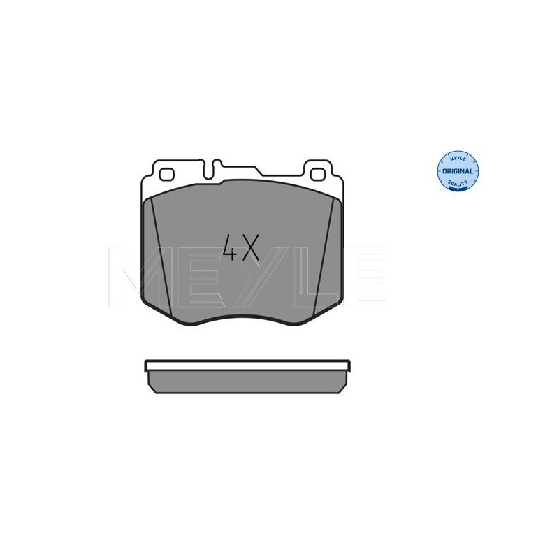 MEYLE 025 220 4718 Pastiglie freno anteriore per Mercedes E C GLC CLS