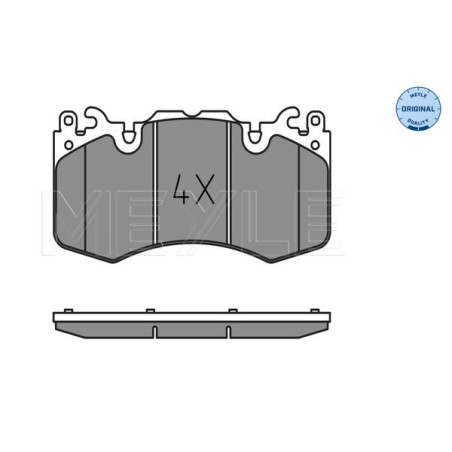MEYLE 025 246 5916 Pastillas de freno delantero para Land Rover Defender Discovery