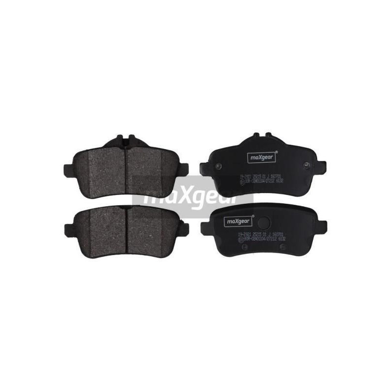 MAXGEAR 19-2921 Pastiglie freno posteriore per A CLA GL GLA GLE GLS ML SLC SLK