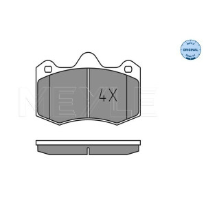 MEYLE 025 249 7417 Brzdové platničky predné pre Seat Ibiza